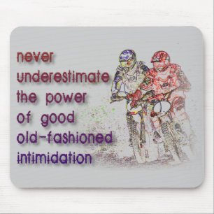 Intimidation Dirt Bike Motocross Mousepad