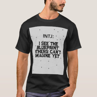 INTJ: I see the blue print T-Shirt