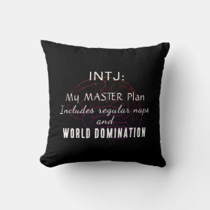INTJ Master Plan Cushion