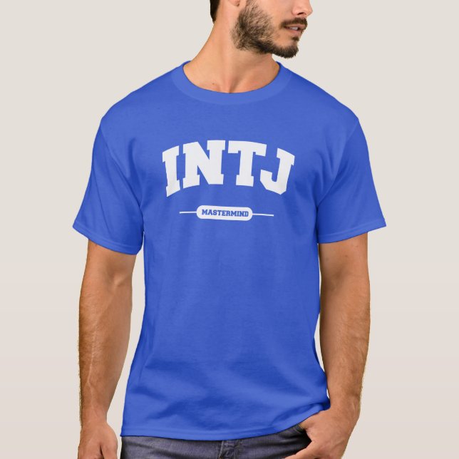 INTJ - Mastermind - University Style T-Shirt (Front)