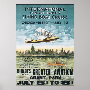 Int'l Great Lakes Flying Boat Cruise Poster