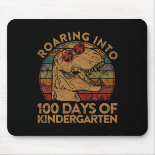 Into 100 Days Of Kindergarten Gift Happy 100th Day Mouse Mat