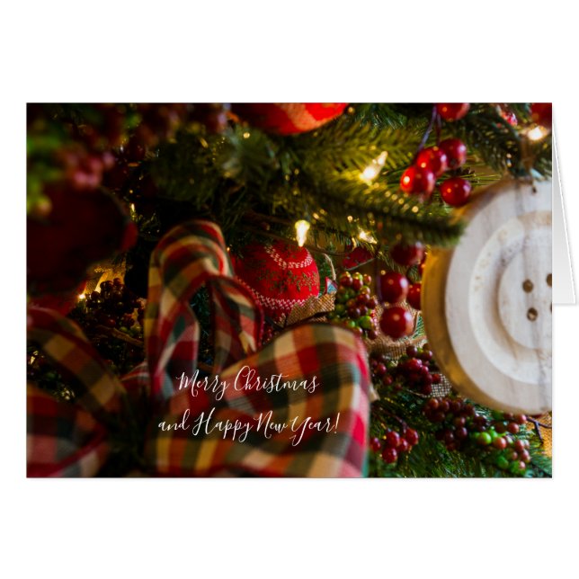 into A Christmas Tree Card (Front Horizontal)
