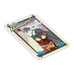 into adventure! magnet