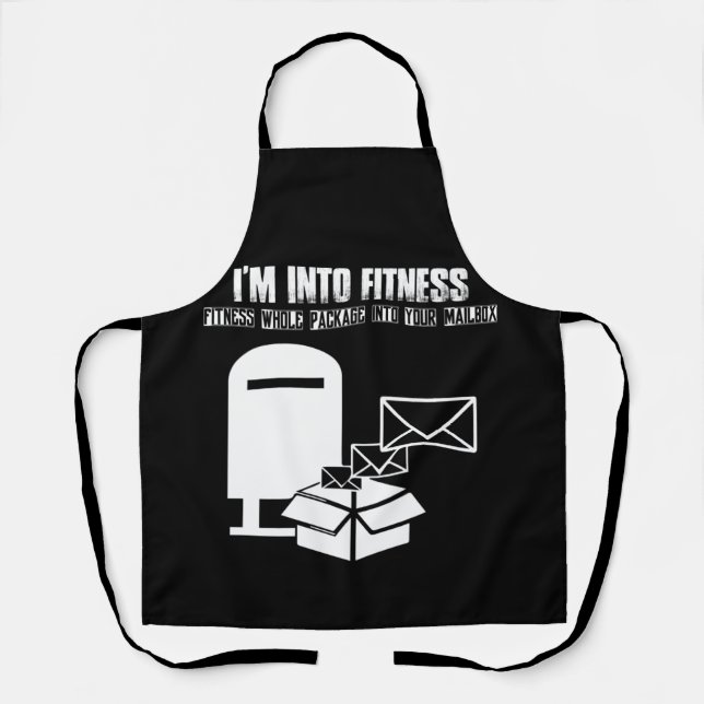 Into Fitness Whole Package Postal Postal Worker Apron (Front)
