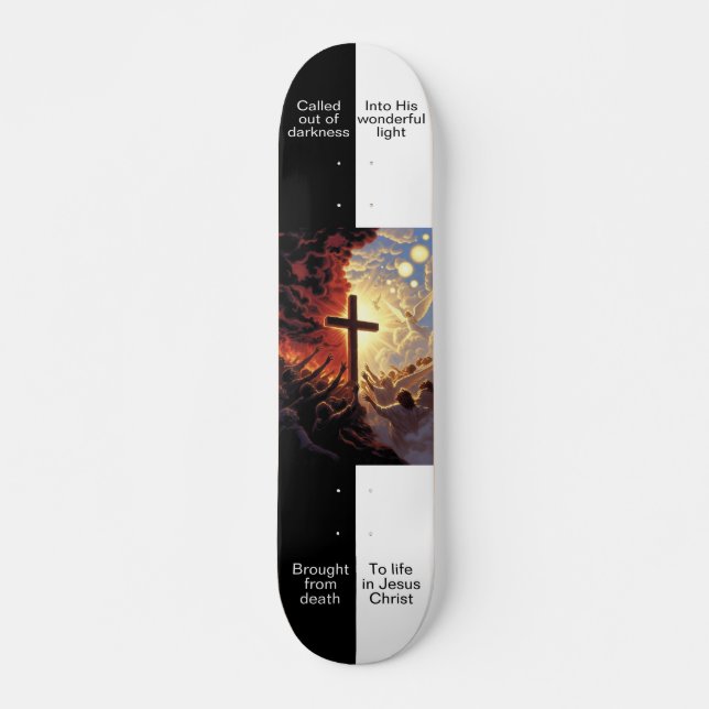 Into His Light Skateboard (Front)