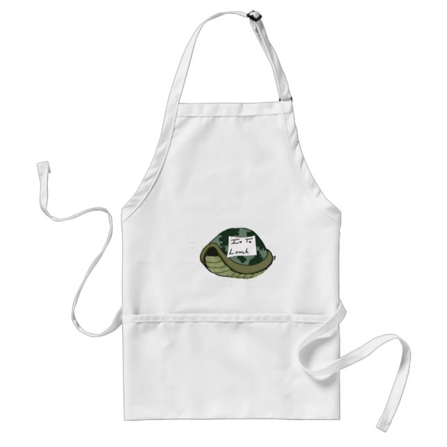 into lunch standard apron (Front)