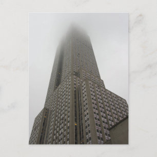 Into the Clouds - Empire State Building - New York Postcard