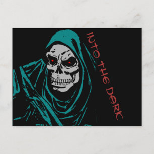 Into The Dark Skelethon Posrcard Postcard