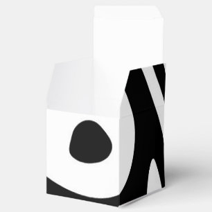 Into the Deep: Abstract Black & White Favour Box