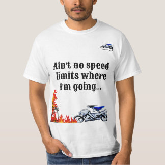 Into the fire graphic T shirt with slogan.