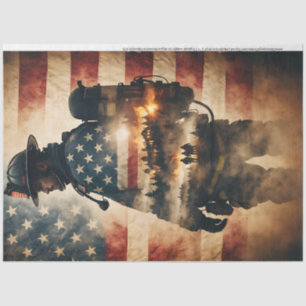 Into the Fire Tissue  by Decoupage Central Tissue Paper