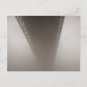 Into the fog postcard
