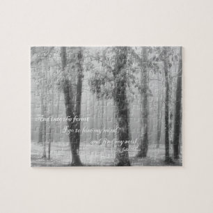 Into the Forest I Go  -  8x10 - 110 pcs Jigsaw Puzzle