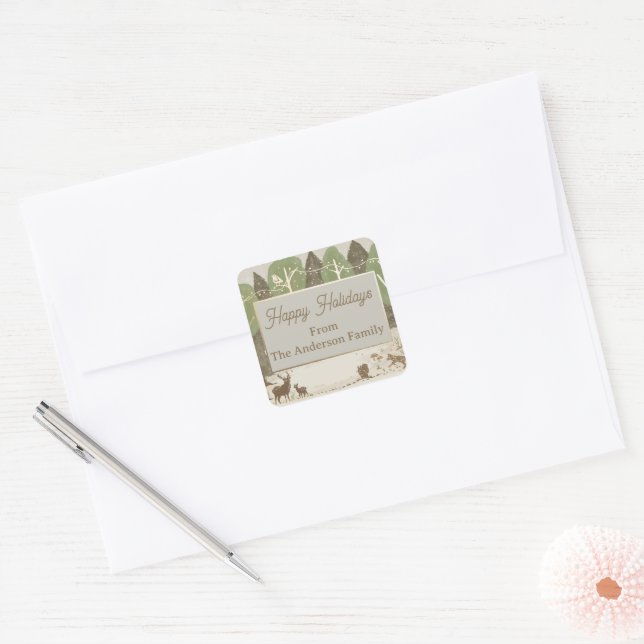 Into The Forest Stickers (Envelope)
