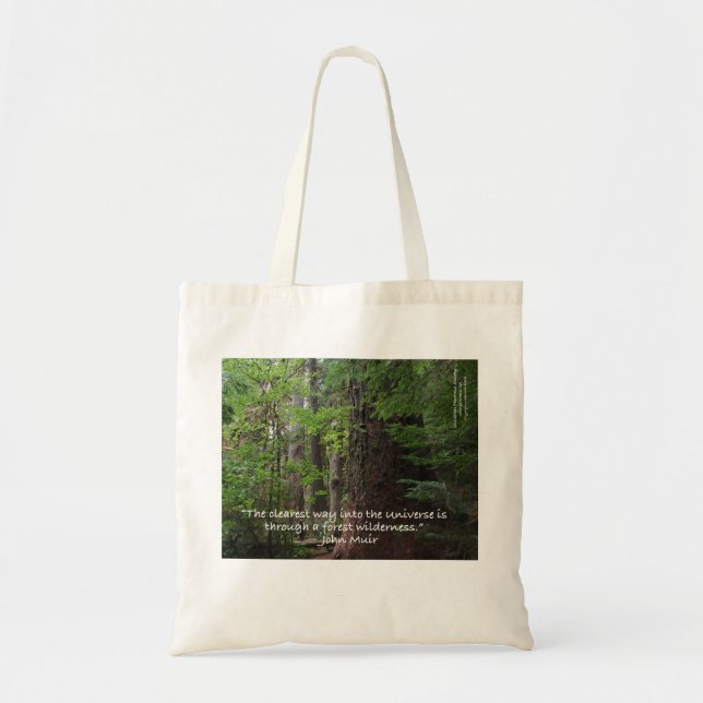 Into the Forest Tote Bag (Front)