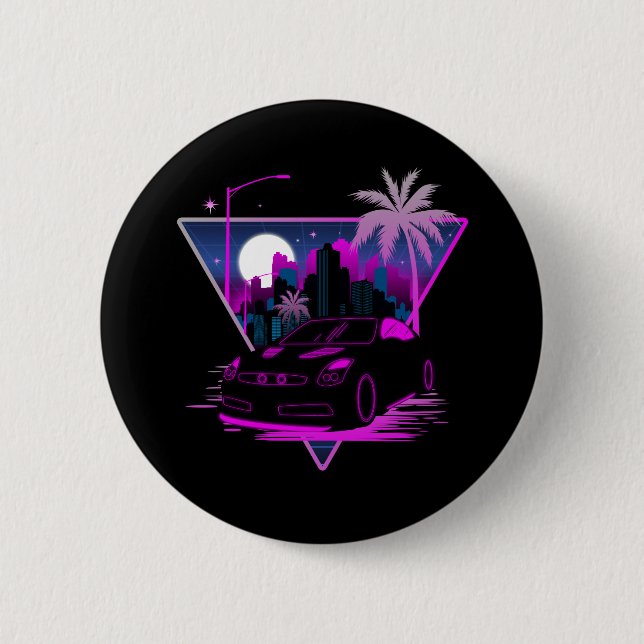 Into The Future 6 Cm Round Badge (Front)