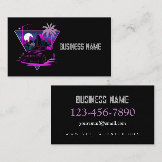 Into The Future Business Card (Front/Back)