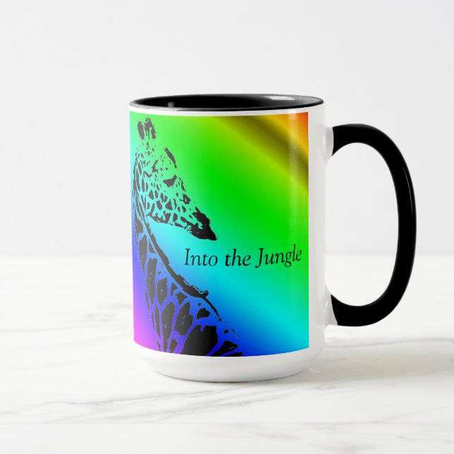 Into the Jungle (Giraffe)  ~ Coffee Mug (Right)