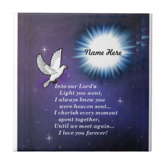 Into the Light Bird Tile