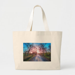 Into the Light Large Tote Bag