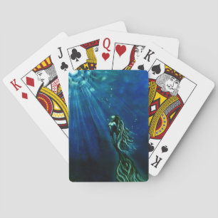 Into the Light Mermaid Playing Cards