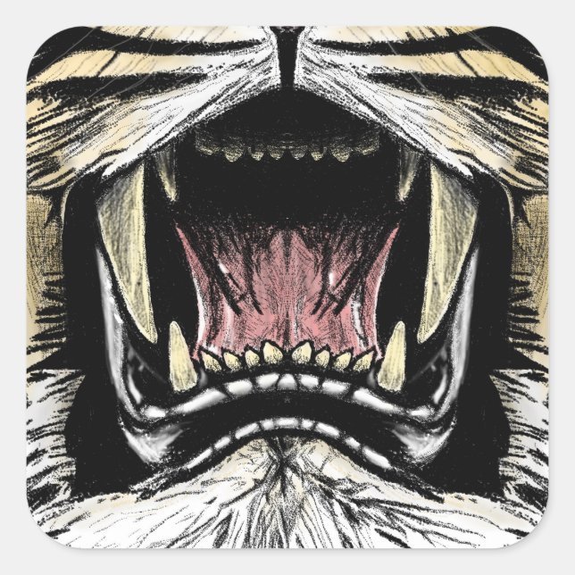 Into the Lion's Mouth sticker (Front)