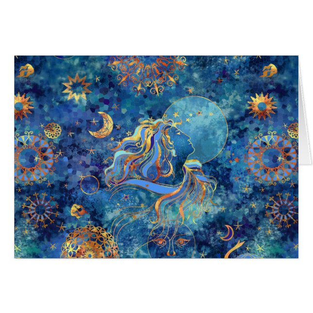 Into the Moonlight Card 5 x 7 (Front Horizontal)