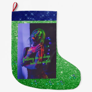 Into the Night Christmas Stocking