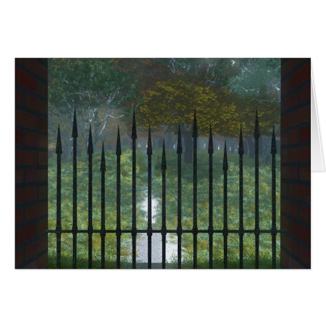 Into the Old Forest Card (Front Horizontal)