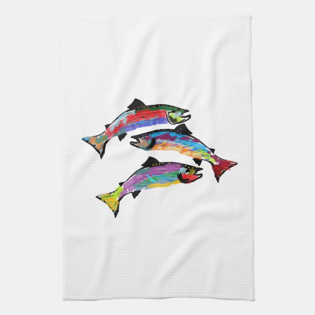 INTO THE SCHOOL TEA TOWEL (Vertical)