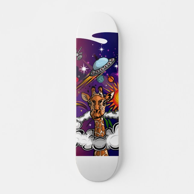 Into The Stars  Skateboard (Front)