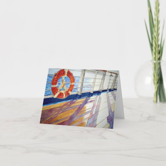 Into the Sunset Card (Front)