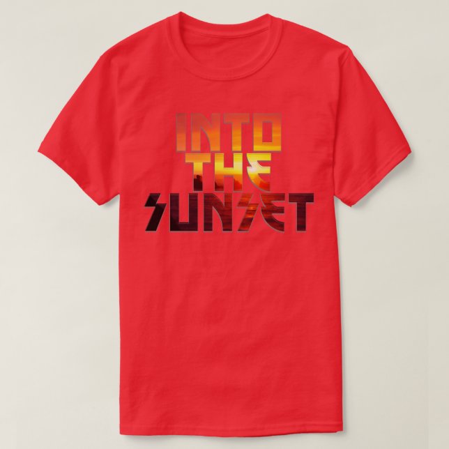 INTO THE SUNSET T-Shirt (Design Front)