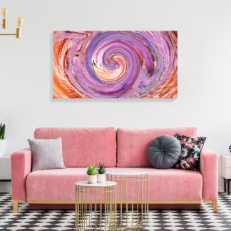 Into The Vortex Canvas Print