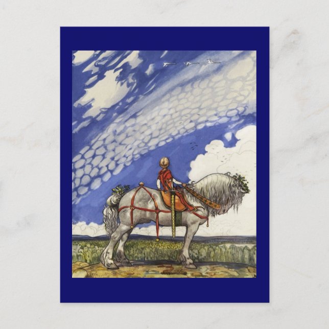 Into the Wide Wide World Postcard (Front)