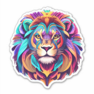 Into the Wild Lion-themed Sticker Pack