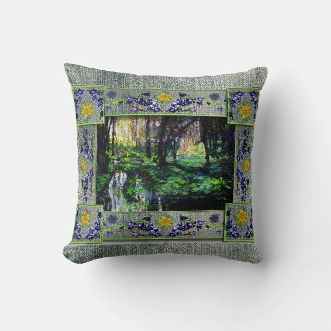 Into the Woods by Alexandra Cook Cushion (Front)