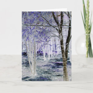 Into the woods... card