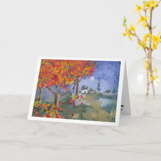 Into the Woods - Folded Greeting Card