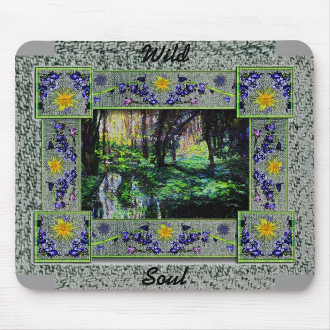 Into the Woods Mouse Mat (Front)