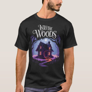 Into The Woods Retro Musical Theater Broadway Thea T-Shirt