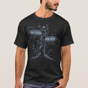 Into The Woods Retro Musical Theater Broadway Thea T-Shirt