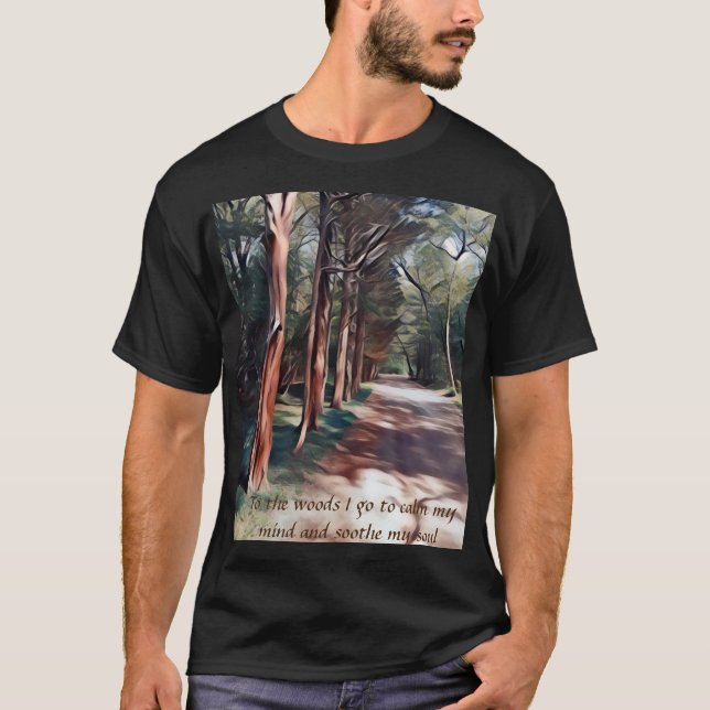 Into the Woods T Shirt (Front)