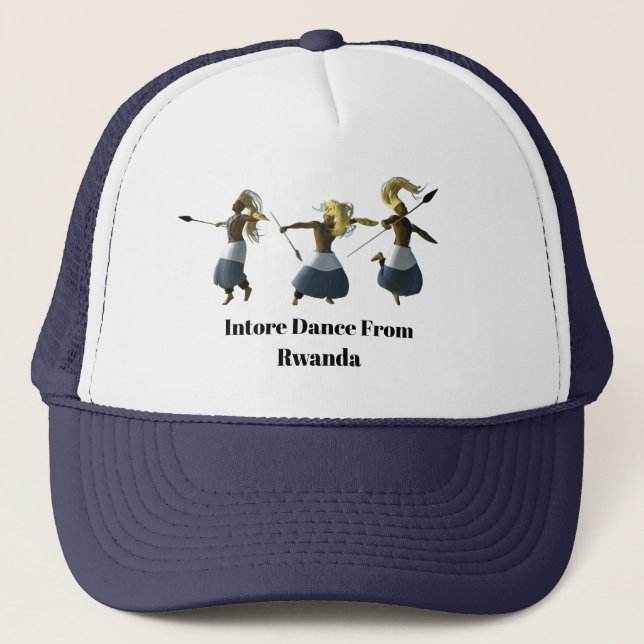 Intore dance from Rwanda  Trucker Hat (Front)