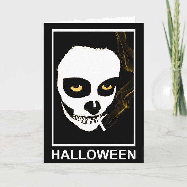intoxicating death halloween card (Front)