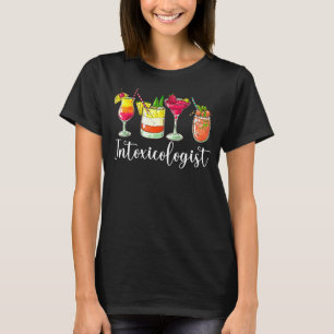 Intoxicologist Bartender Mixologist Bartending Dri T-Shirt