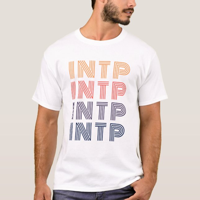 INTP MBTI - Logician Personality - Myers-Briggs  T-Shirt (Front)