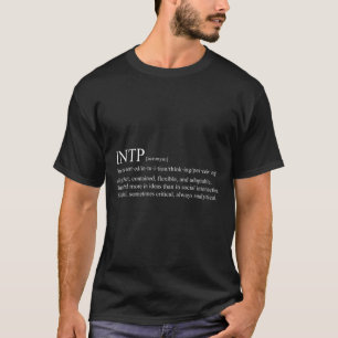 INTP Personality (Dictionary Style) Dark T-Shirt