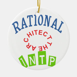 INTP Rational personality Ceramic Tree Decoration